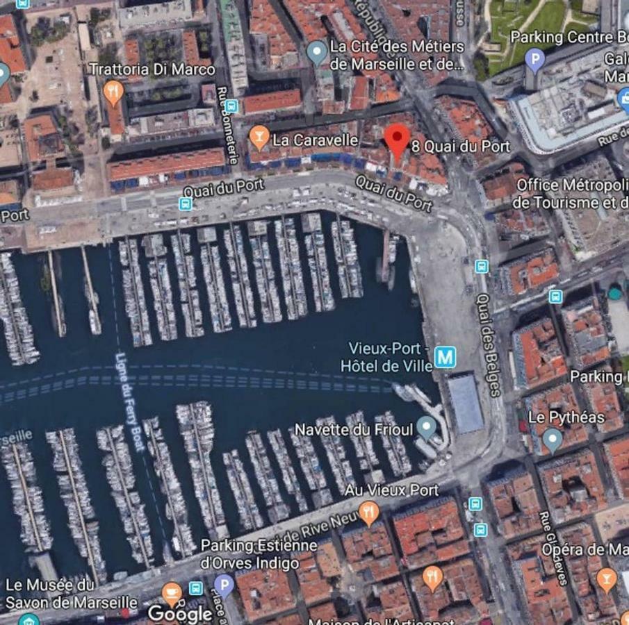 Au Coeur Du Vieux Port - Le Quai Bourgeois Leilighet Marseille Eksteriør bilde